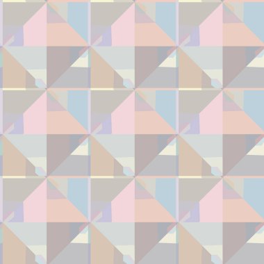 geometrik şekil tasarımlı kusursuz desen