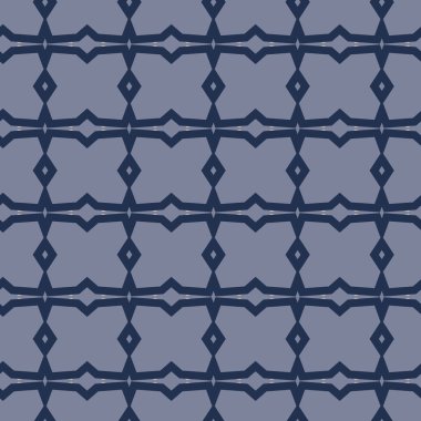 Geometrik süslemeli vektör deseni. Kusursuz tasarım dokusu.