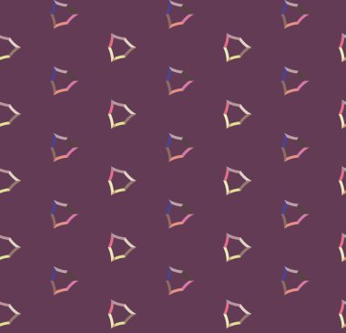 geometrik şekil tasarımlı kusursuz desen