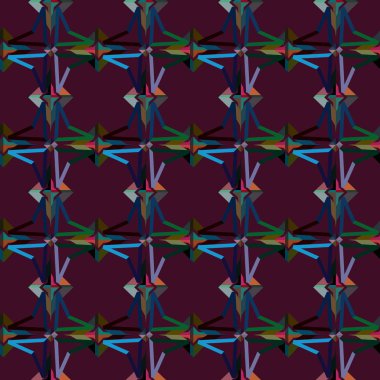 Kusursuz desen arkaplanı, soyut illüstrasyon 