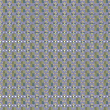 Geometrik süslemeli vektör deseni. Kusursuz tasarım