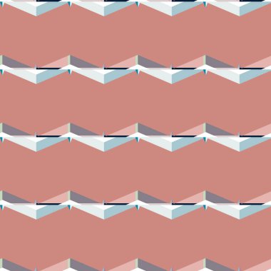 geometrik şekil tasarımlı kusursuz desen