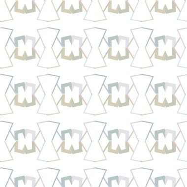 Soyut geometrik şablonun vektör çizimi