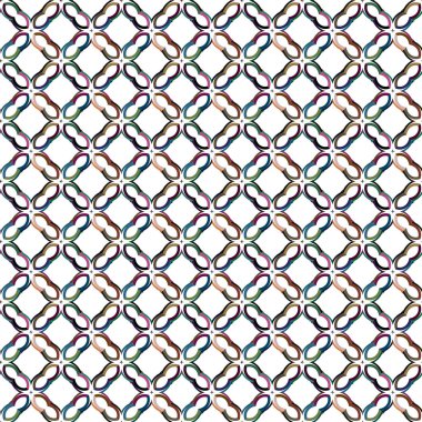 farklı geometrik şekillere sahip soyut, pürüzsüz desensiz vektör çizimi