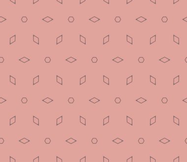 geometrik şekil tasarımlı kusursuz desen