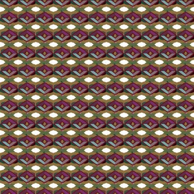 geometrik şekil tasarımlı kusursuz desen