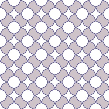 Geometrik süslemeli vektör deseni. Kusursuz tasarım dokusu.