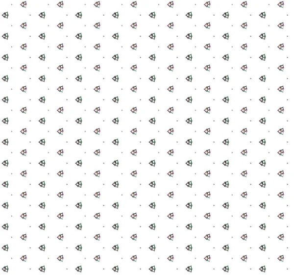 Motif Sans Couture Vectoriel Avec Différentes Formes Géométriques — Image vectorielle