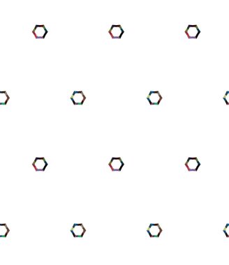 Geometrik süslemeli vektör deseni. Kusursuz tasarım dokusu.
