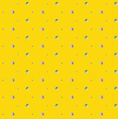 Soyut geometrik şekilli kusursuz desen