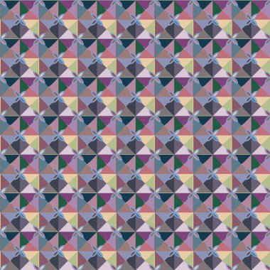 geometrik şekilli kusursuz desen