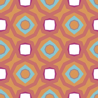 geometrik şekil tasarımlı kusursuz desen