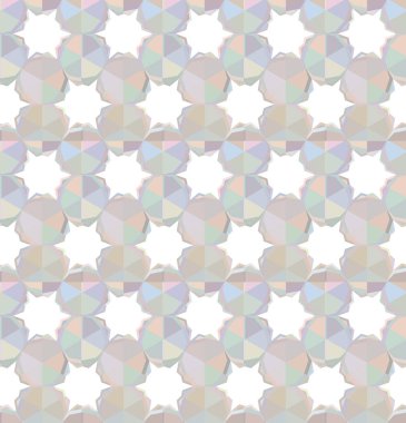 geometrik şekil tasarımlı kusursuz desen