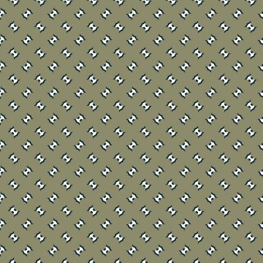 farklı geometrik şekillere sahip soyut, pürüzsüz desensiz vektör çizimi