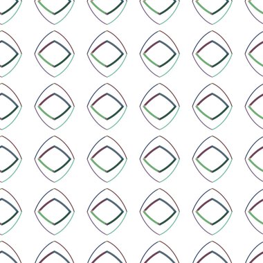 geometrik şekil tasarımlı kusursuz desen