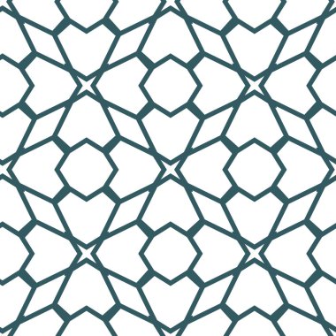 Geometrik süslemeli vektör deseni. Kusursuz tasarım dokusu.