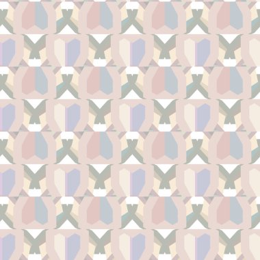 geometrik şekil tasarımlı kusursuz desen