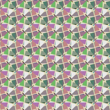 Geometrik süslemeli vektör deseni. Kusursuz tasarım dokusu.
