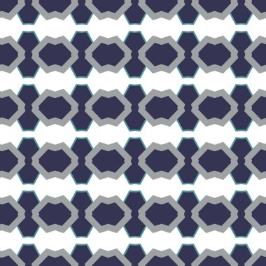 geometrik şekil tasarımlı kusursuz desen