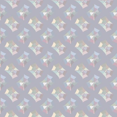 geometrik şekil tasarımlı kusursuz desen