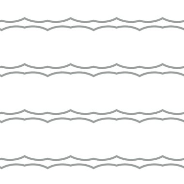 Geometrik süslemeli vektör deseni. Kusursuz tasarım dokusu.