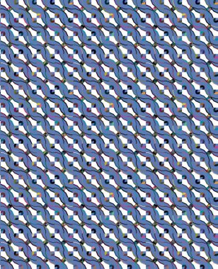 Soyut geometrik şablonun vektör çizimi