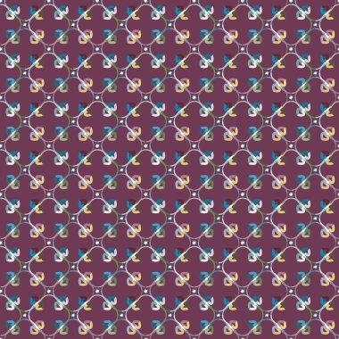 Soyut geometrik şablonun vektör çizimi