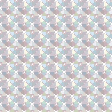 Modern geometrik vektör tasarımı, kusursuz desen çizimi