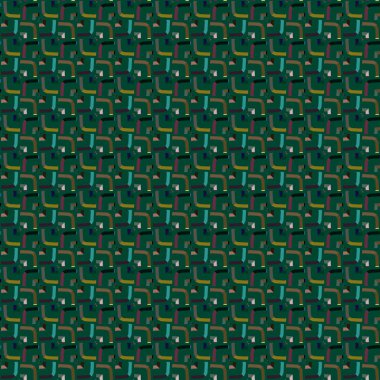 geometrik şekil tasarımlı kusursuz desen