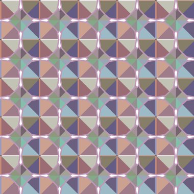 geometrik şekil tasarımlı kusursuz desen