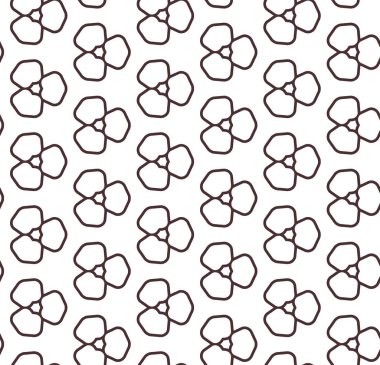 Soyut geometrik şablonun vektör çizimi