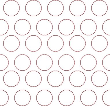 Geometrik süslemeli vektör deseni. Kusursuz tasarım.