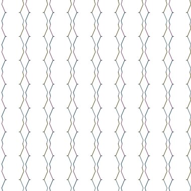 farklı geometrik şekillere sahip soyut, pürüzsüz desensiz vektör çizimi