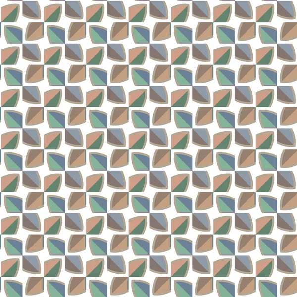 Motif Géométrique Abstrait Avec Des Formes Colorées — Image vectorielle