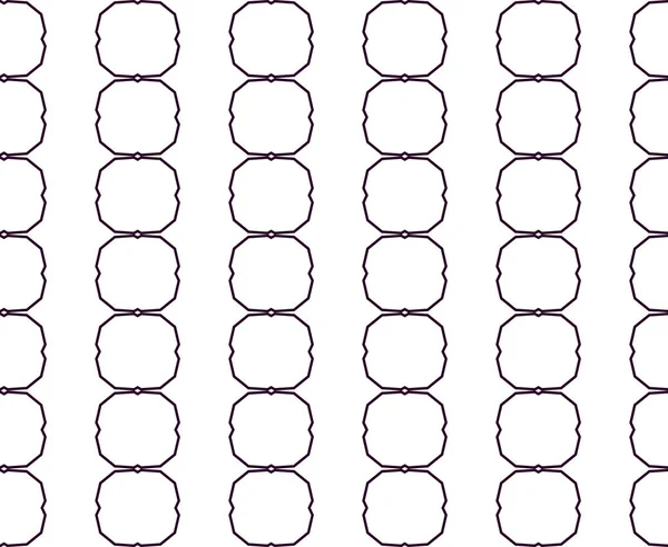 Geometrik Süslemeli Vektör Deseni Kusursuz Tasarım Dokusu — Stok Vektör