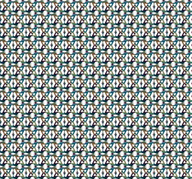 geometrik şekil tasarımlı kusursuz desen