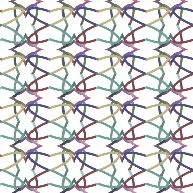 geometrik şekil tasarımlı kusursuz desen