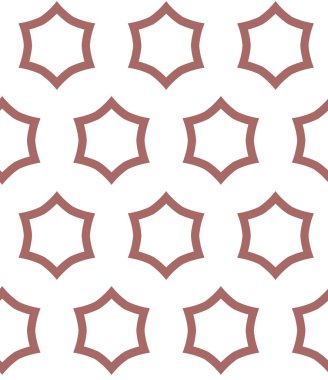 Renkli şekilli soyut geometrik desen