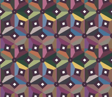 seamless tile background with abstract pattern