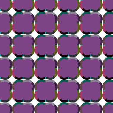 geometrik şekil tasarımlı kusursuz desen
