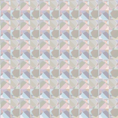 geometrik şekil tasarımlı kusursuz desen