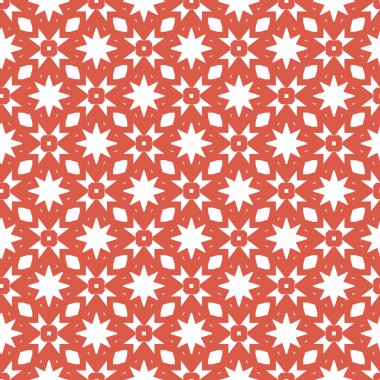 Geometrik süslemeli vektör deseni. Kusursuz tasarım