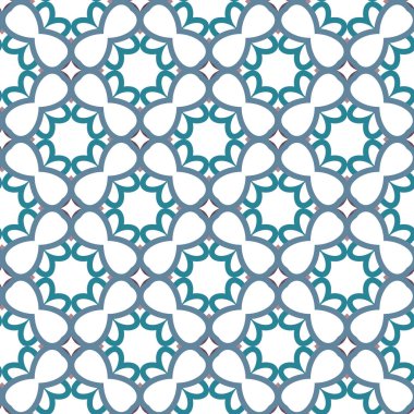 geometrik şekil tasarımlı kusursuz desen