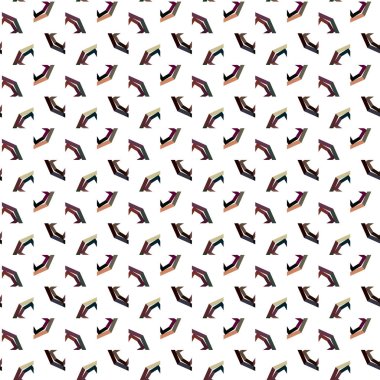 Soyut geometrik şablonun vektör çizimi