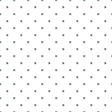 farklı geometrik şekillere sahip soyut, pürüzsüz desensiz vektör çizimi