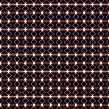 Geometrik süslemeli vektör deseni. Kusursuz tasarım dokusu.