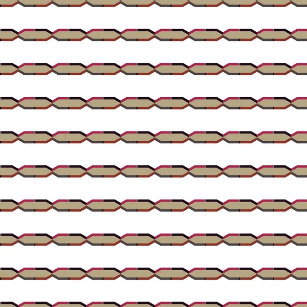 Abstrakte Geometrische Nahtlose Muster Vektor Illustration Für Tapeten Hintergründe Oberflächentexturen — Stockvektor