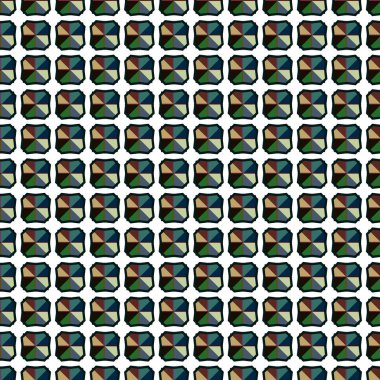 geometrik şekil tasarımlı kusursuz desen