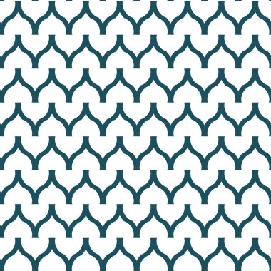 Soyut geometrik dikişsiz desen. Duvar kağıtları, arkaplan, yüzey dokuları için vektör çizimi 