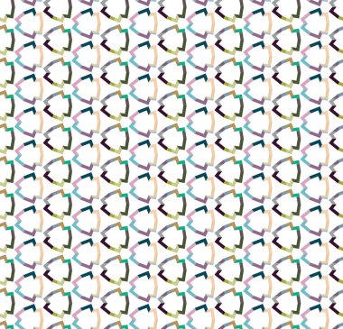 Soyut geometrik şekilli kusursuz desen